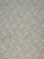 White Trailing Embroidered Broderie Anglaise