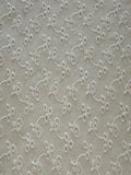 White Trailing Embroidered Broderie Anglaise