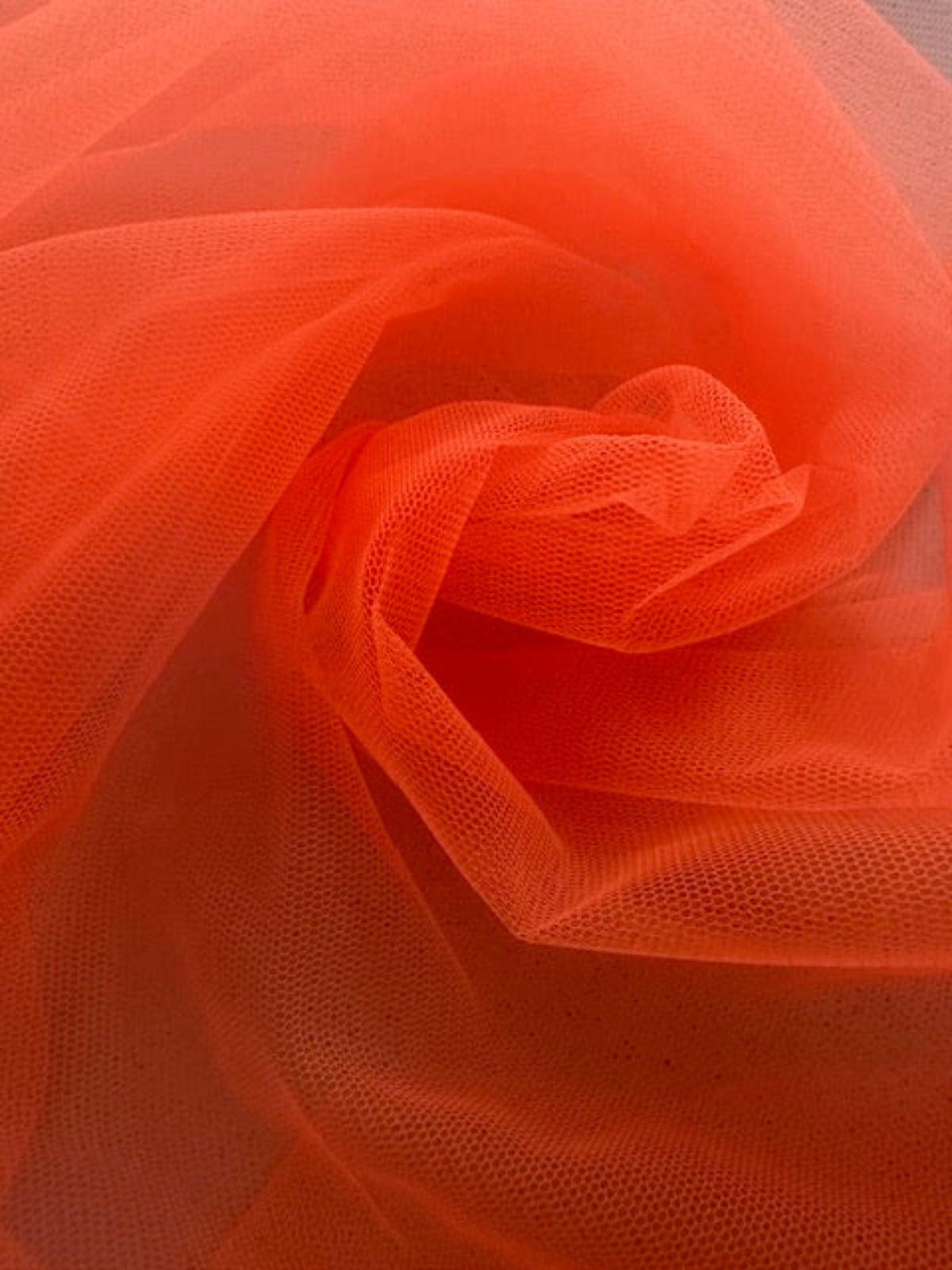 Bright Orange Soft Handle Tulle