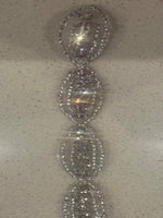 Linked Oval Crystal Trim