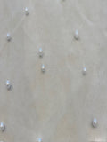 White Pearls on Mesh