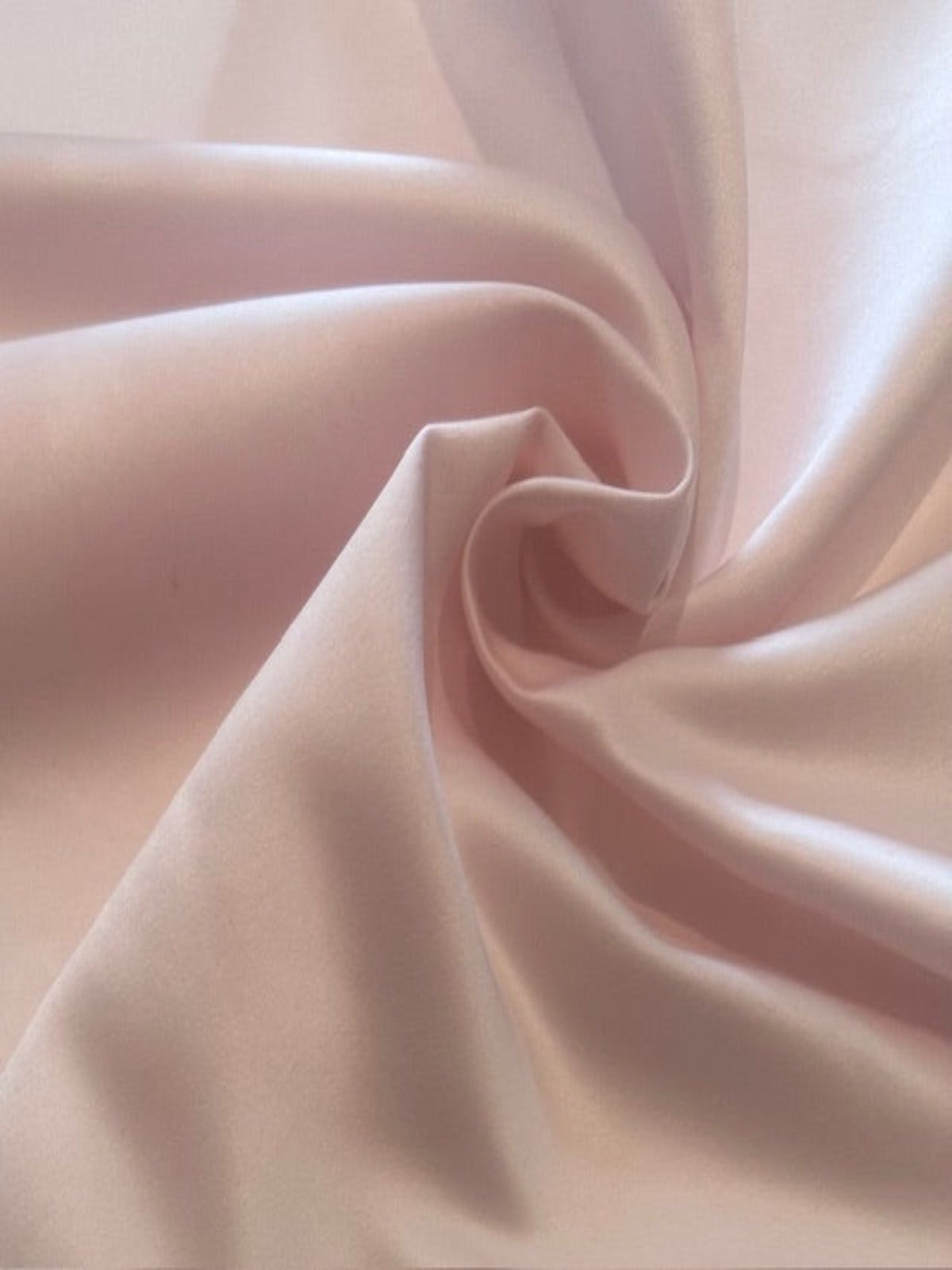 Shell Pink Duchess Satin