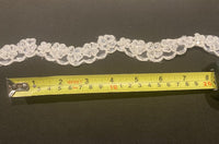 Ivory Corded Lace Edging