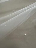 Swarovski Crystal on Ivory Tulle