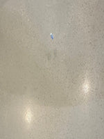Swarovski Irridescent Crystals on White Matt Organza