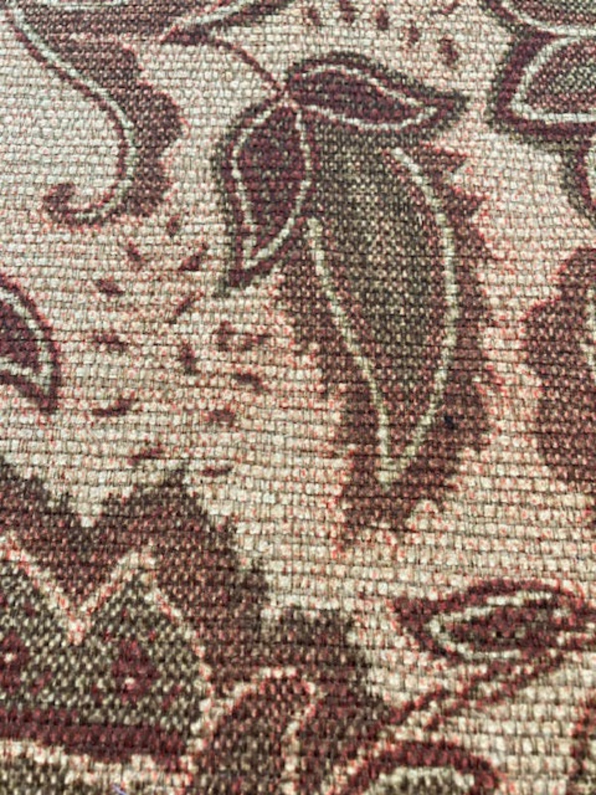 Autumn Coloured Trailing Flowers with Fire Retardant Finish " Tetrad Trinity Scatter"