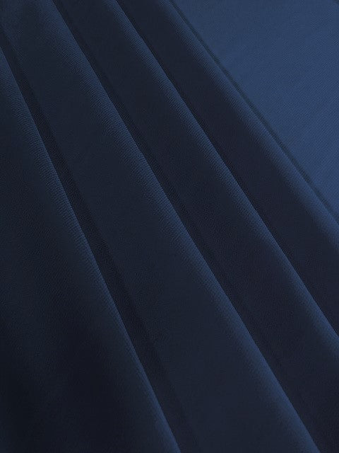 Navy Fine Chiffon