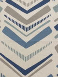 Shades of Blue Cotton Chevron "Studio G - Chevron Summer"