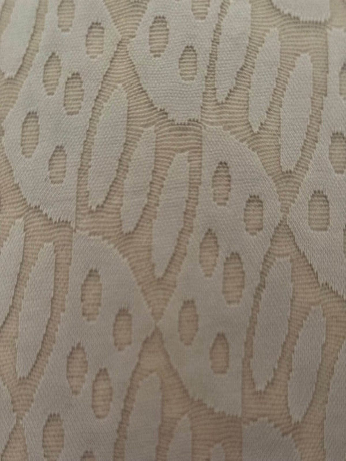 Coffee Domino Knitted Jacquard