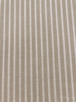 Beige Stripe Cotton Furnishing "Scion - Sokeri"