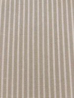 Beige Stripe Cotton Furnishing "Scion - Sokeri"