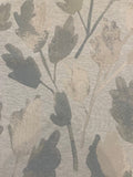 Duck Egg Flower Jacquard Furnishing