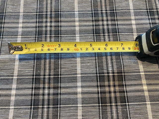 Grey Check Firm Handle Suiting