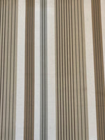 Coffee/Grey Stripe - Stripes running along the Fabric