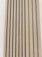 Coffee/Grey Stripe - Stripes running along the Fabric