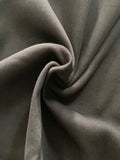 Black Soft Cotton One Sided Fleece