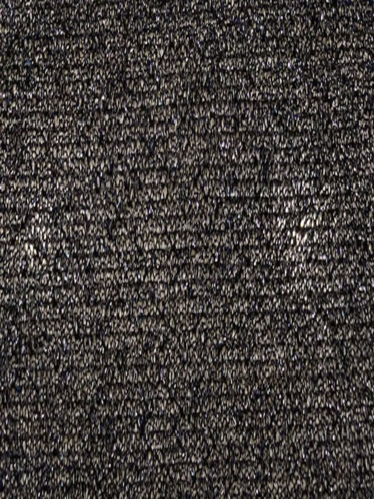 Black Glitter Knit, One Way Stretch