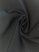 Black Scuba Crepe