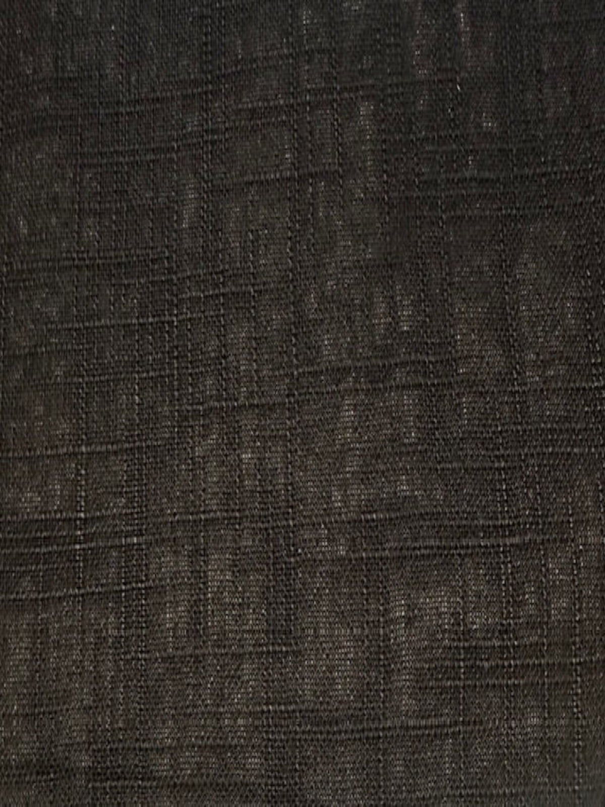 Black Linen/Viscose Mix, Slubbed Look