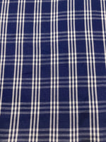 Blue/White Check Soft Handle