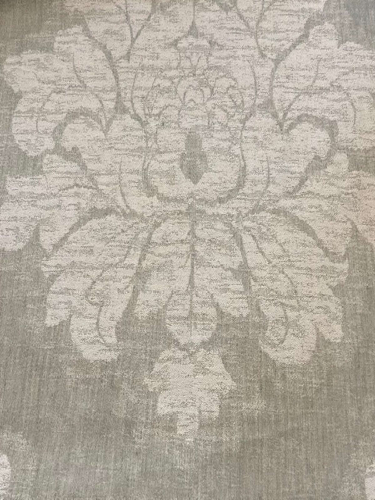 Blue Clay Soft Damask Linen/Cotton " Sanderson - Laurie Mineral"