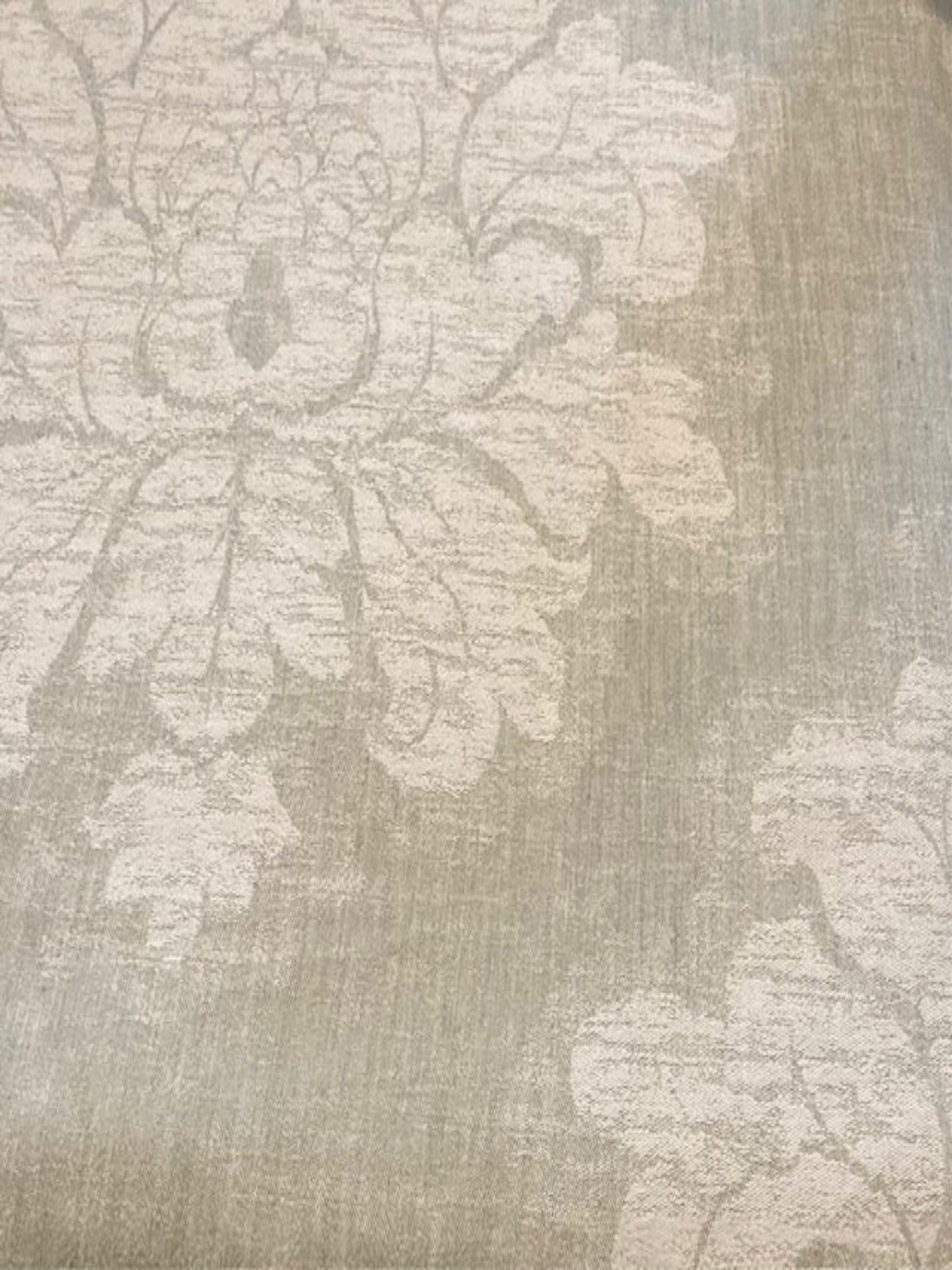 Blue Clay Soft Damask Linen/Cotton " Sanderson - Laurie Mineral"