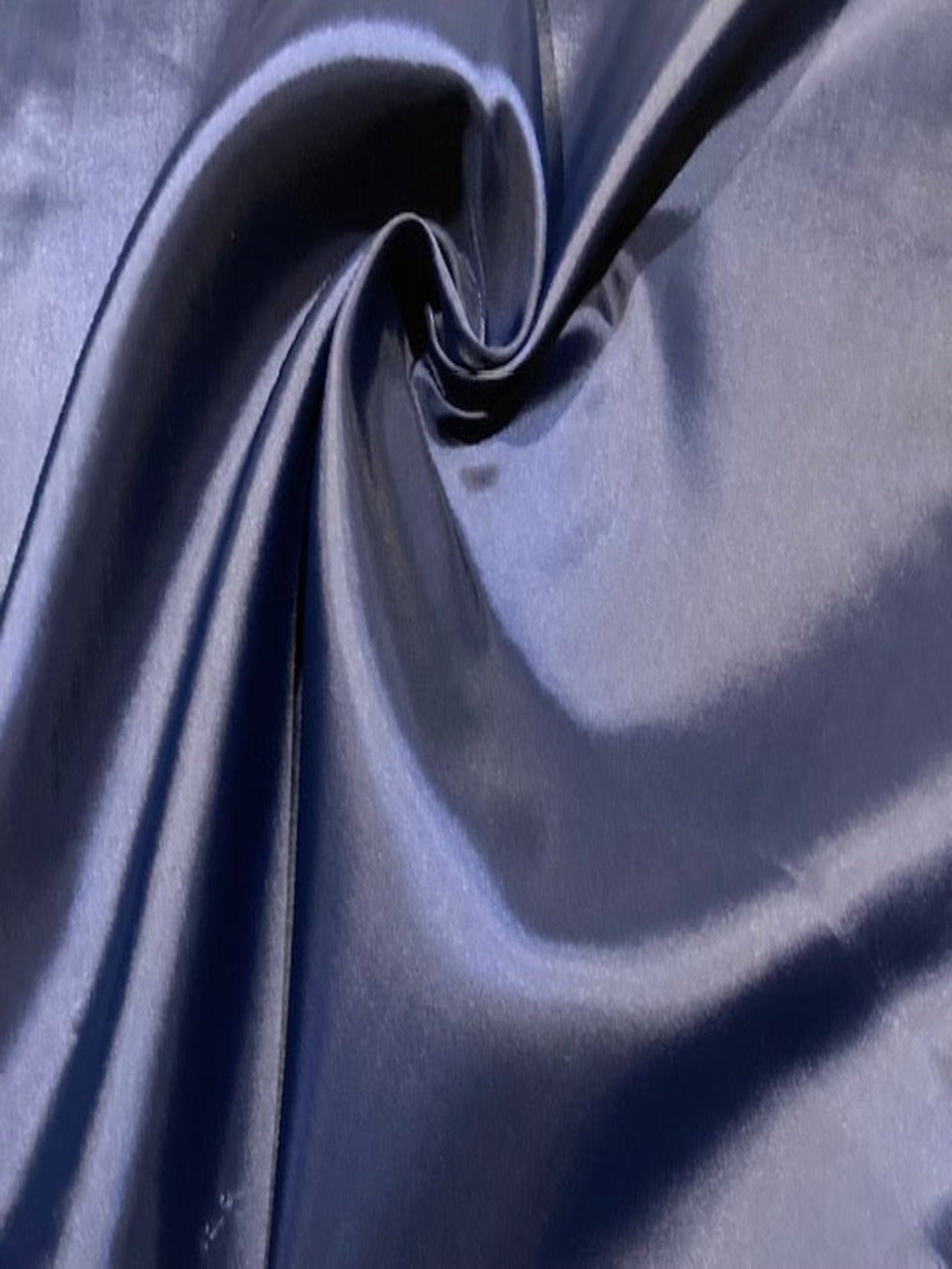 Navy Twill Recycled Polyester Lining