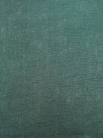 Bottle Green Linen/Viscose Mix, Slubbed Look