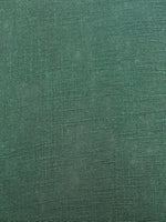 Bottle Green Linen/Viscose Mix, Slubbed Look