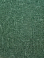 Bottle Green Linen/Viscose Mix, Slubbed Look