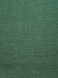 Bottle Green Linen/Viscose Mix, Slubbed Look