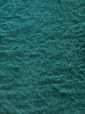 Bottle Green Textured Crepe Jersey