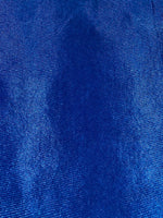 Bright Blue Silky Satin Knit