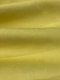 Bright Yellow Single Sided Suede