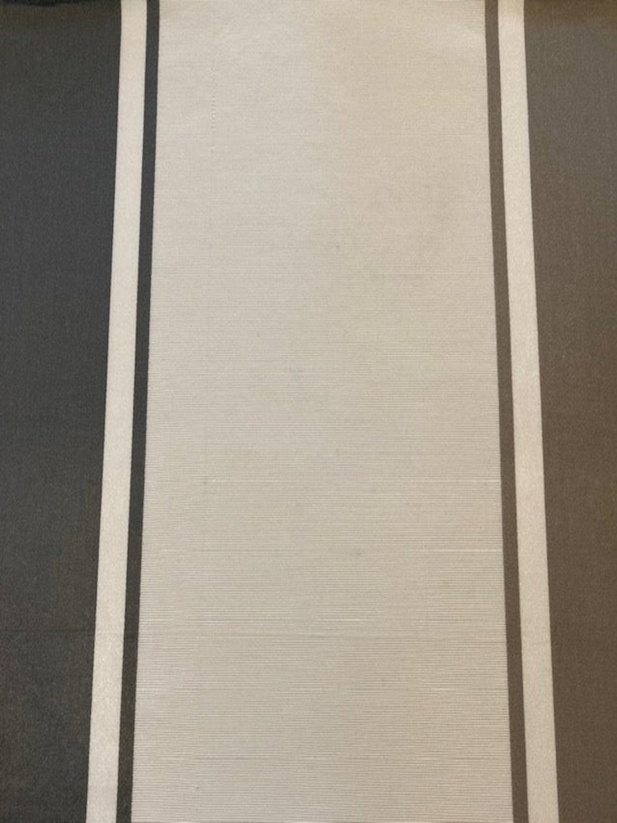 Shades of Grey Stripes. Stripes run along the Fabric