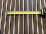 Mocha Striped Furnishing - Stripes Run along the fabric