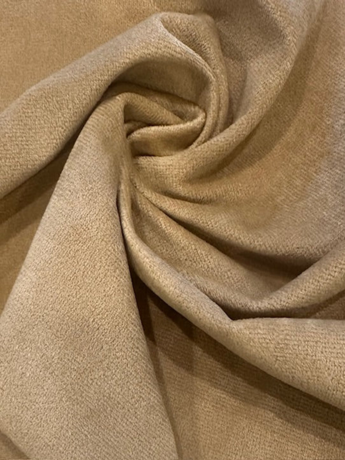 Golden Beige Single Sided Soft Handle Suede