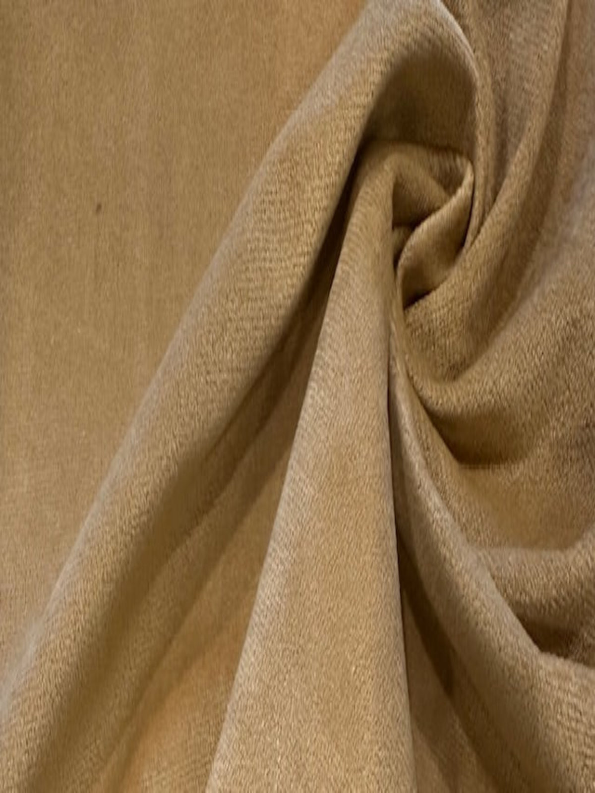 Golden Beige Single Sided Soft Handle Suede