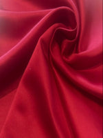 Burgundy Duchess Satin