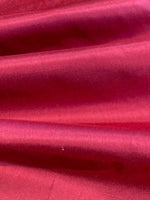 Burgundy Silk Dupion