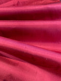 Burgundy Silk Dupion