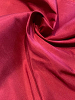 Burgundy Silk Dupion