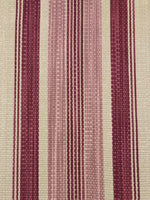 Bright Plum Textured Stripe. "Lumel - Prune"