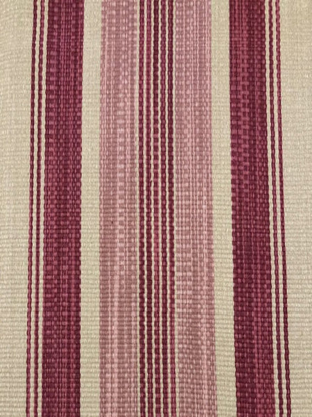 Bright Plum Textured Stripe. "Lumel - Prune"