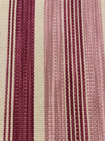 Bright Plum Textured Stripe. "Lumel - Prune"