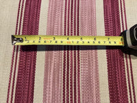 Bright Plum Textured Stripe. "Lumel - Prune"