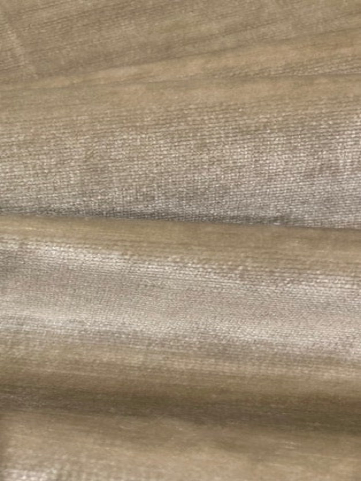 Beige Velvet with Fire Retardant Backing