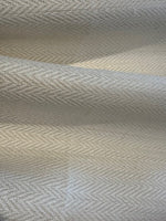 Ivory Herringbone Linen Heavy Furnishing