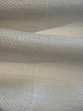 Ivory Herringbone Linen Heavy Furnishing