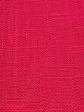 Cerise Linen/Viscose Mix, Slubbed Look